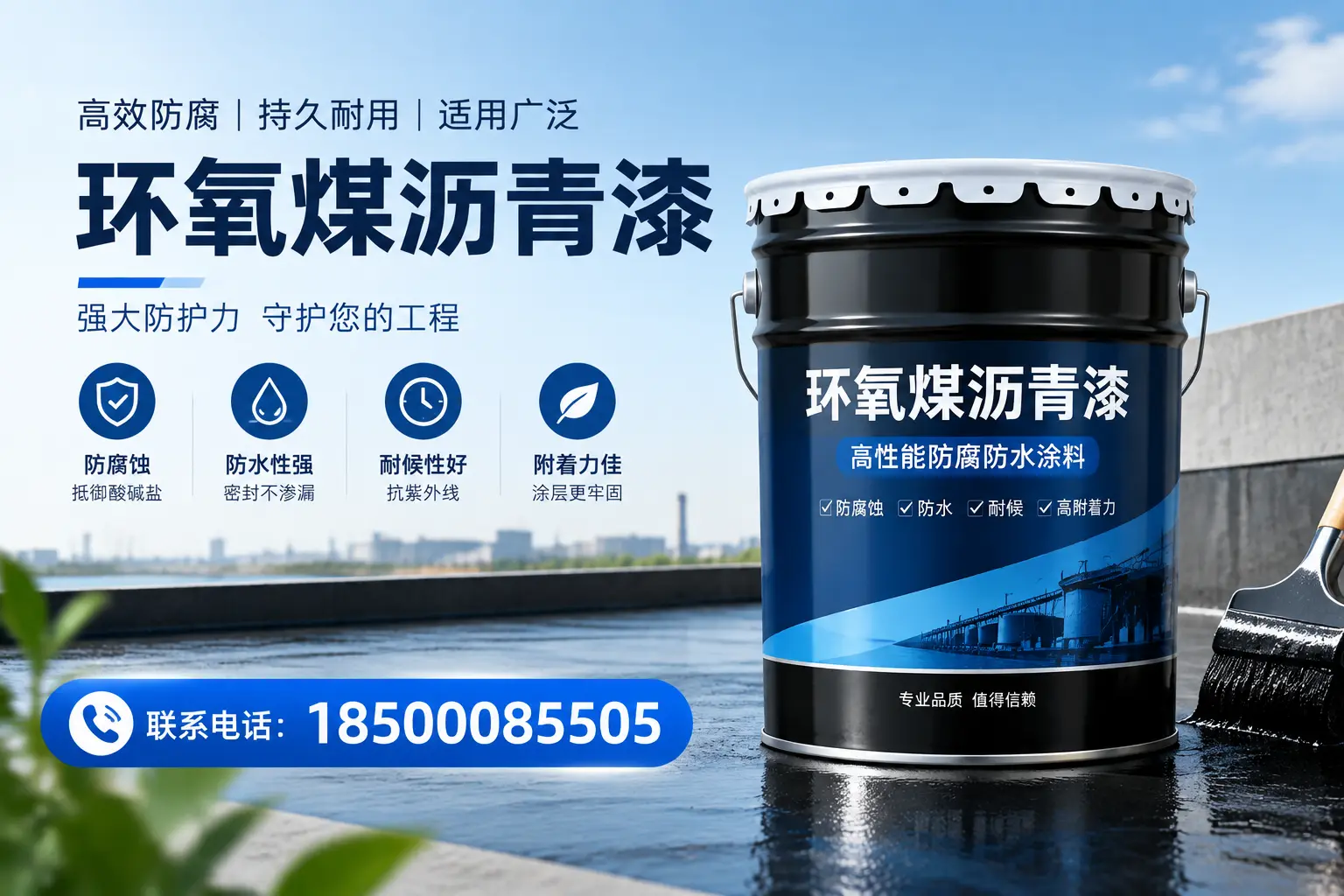 环氧煤沥青漆的施工方法详解,助力北京企业高效完成项目